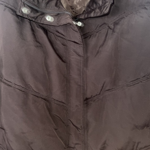 Women's 3X Water-Resistant Brown Puffer Vest by ZeroXposur  (T6) - Picture 5 of 8